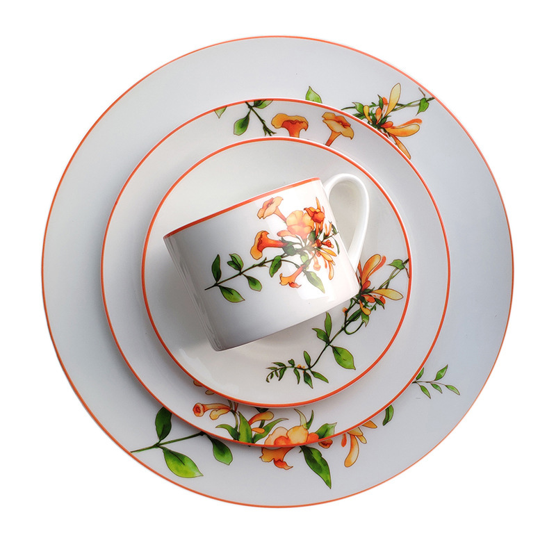 30pcs Porcelain Dinnerware sets A