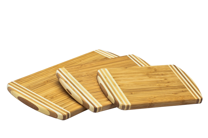 3pcs bamboo cutting board set