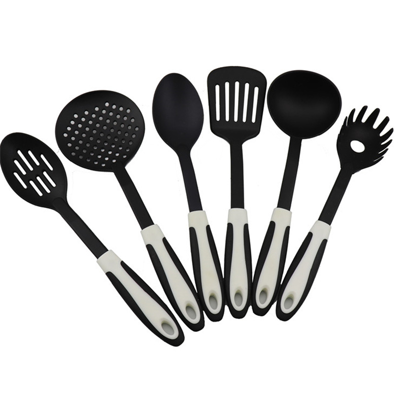 Nylon kitchen utensil set with color handle C