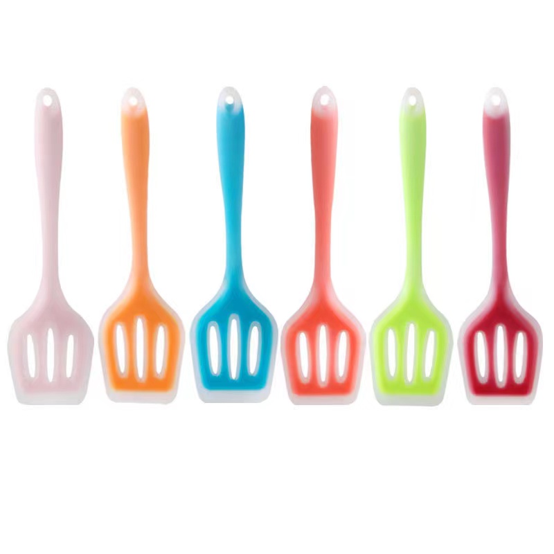 Silicone colorful kitchen turners