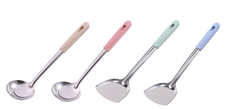 Stainless steel kitchen tools with pp handle