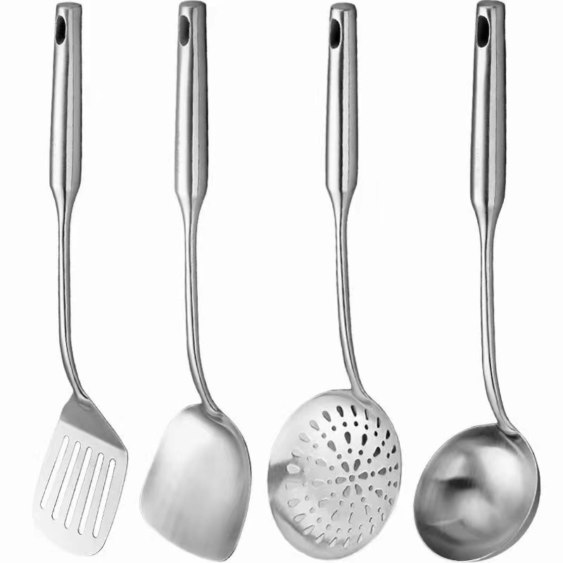 Stainless steel kitchen tools with SS handle