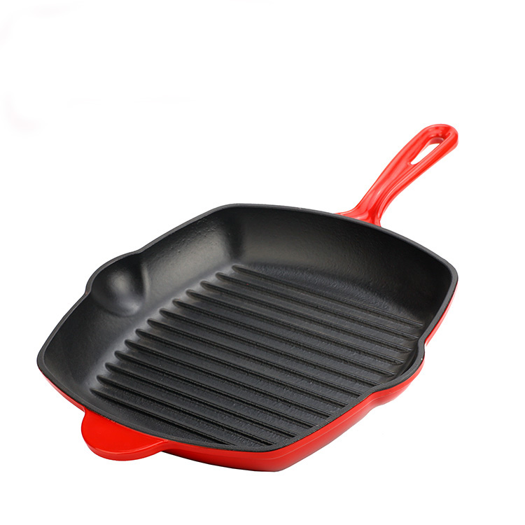 Cast iron grill pan 