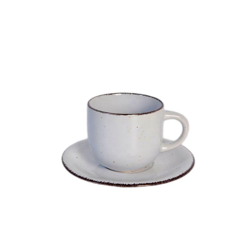 Porcelain tea cup and saucer set A