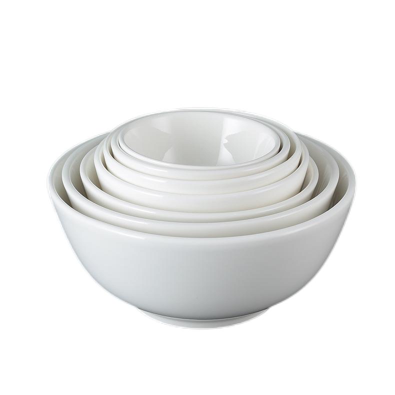 Porcelain white bowl