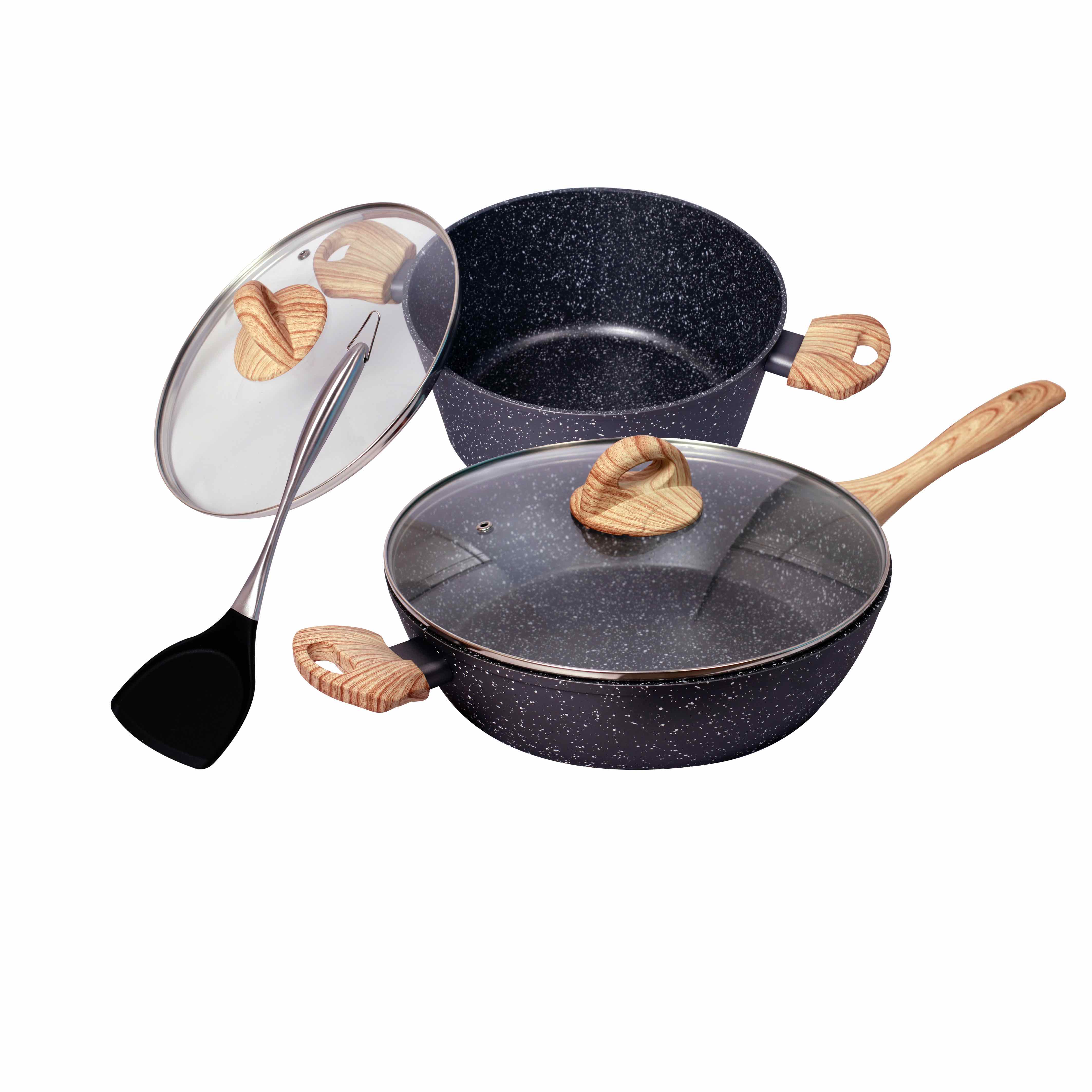 Forged cookware 5 pcs set