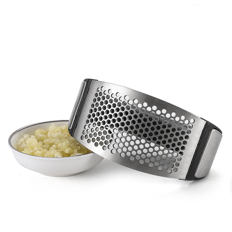 Stainless steel mini garlic press B