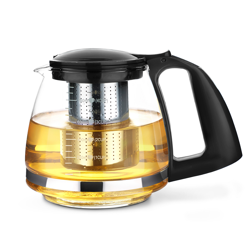 750ml borosilicate glass teapot or coffee pot