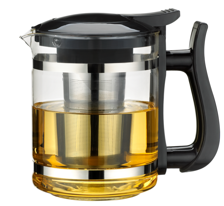 1500ml borosilicate tea pot 