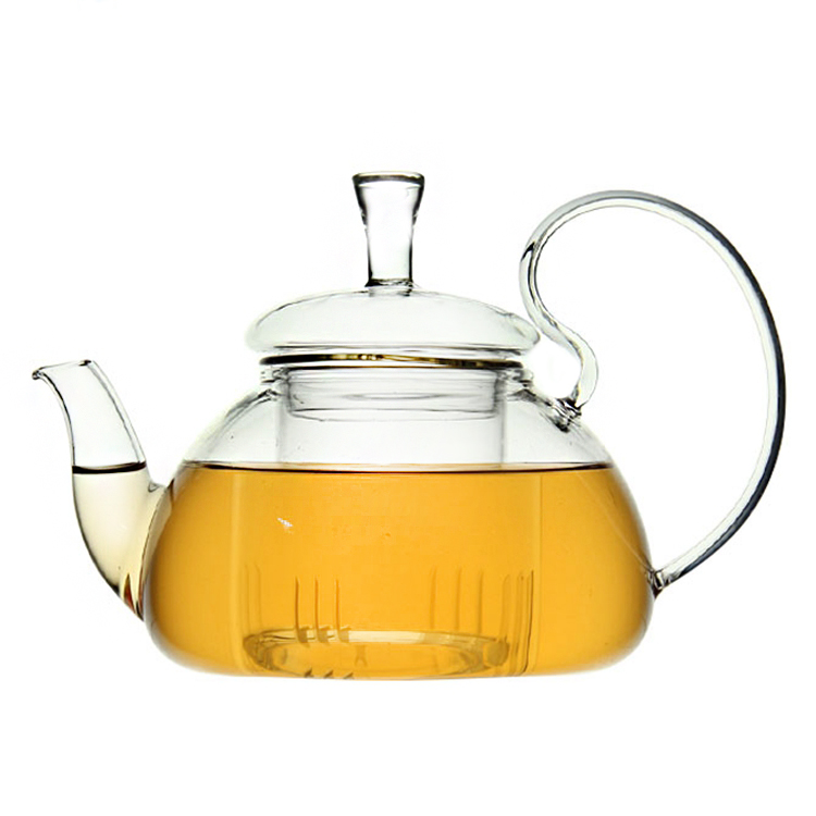 600ml borosilicate glass tea pot with infuser B