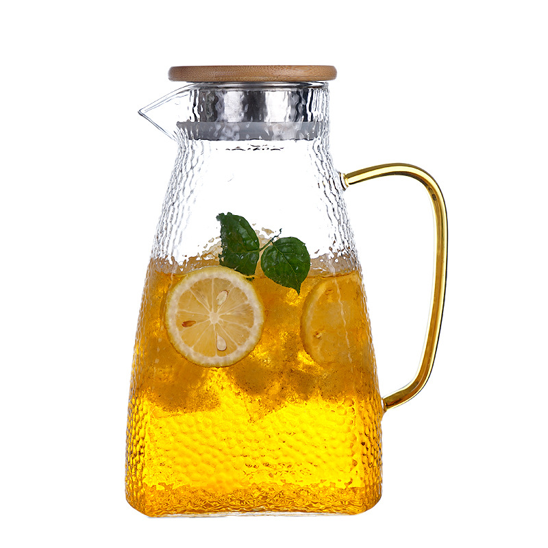 1400ml borosilicate glass tea pot