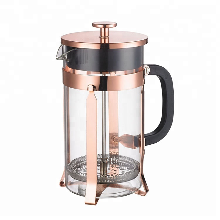 High borosilicate glass french coffee press B