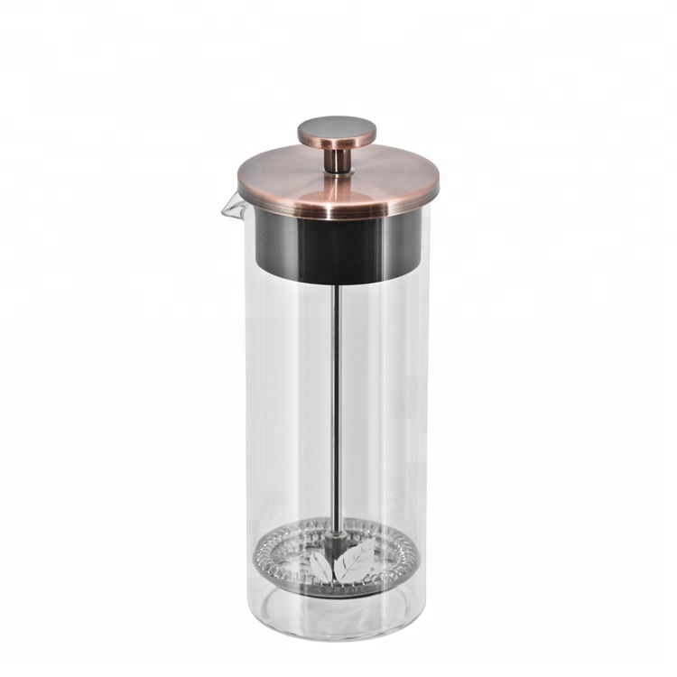 High borosilicate glass french coffee press C