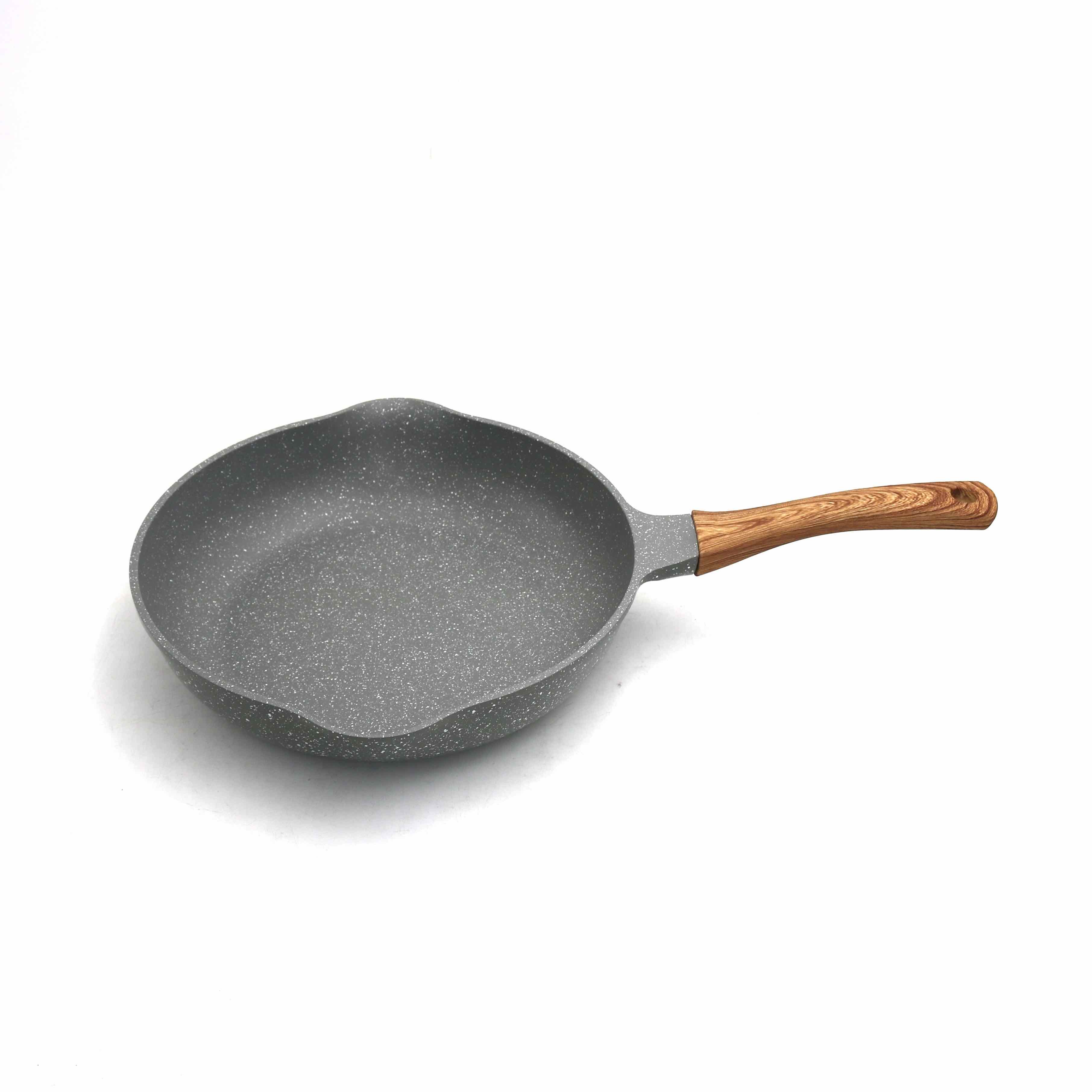 Cast aluminum fry pan-JW model