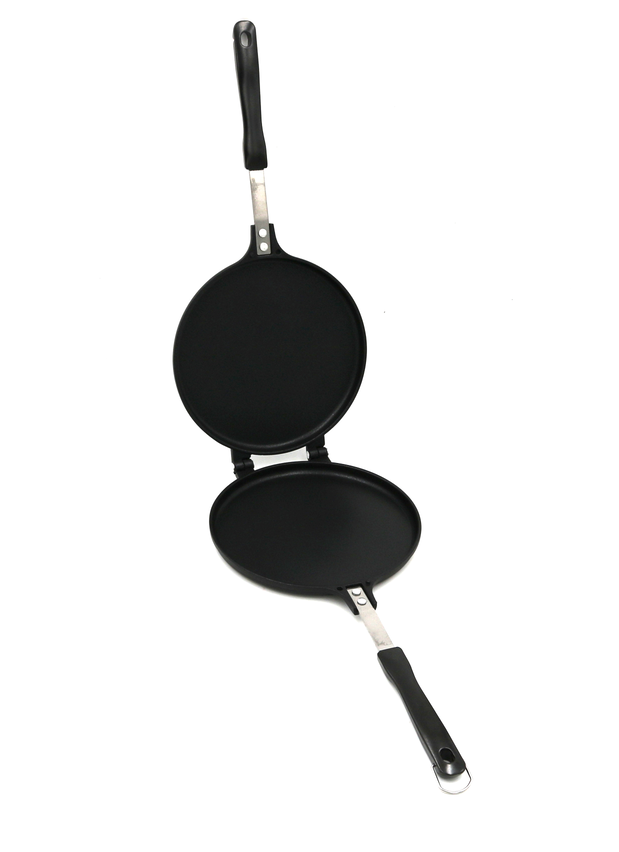 Cast aluminum Waffle pan-JW