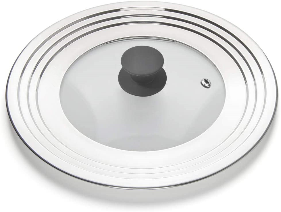 Multi-size stainless steel glass lid for cooking pots B