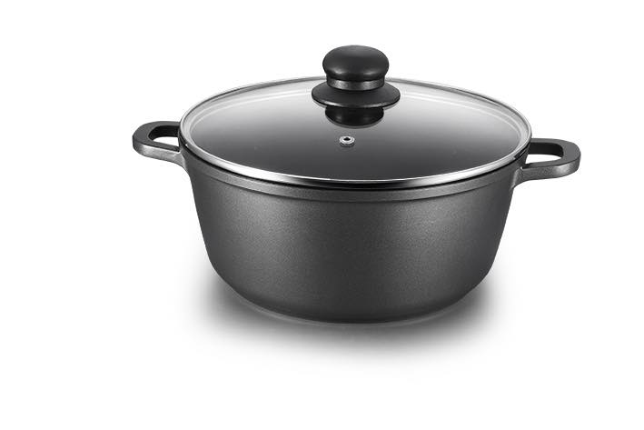 Cast aluminum casserole classic model