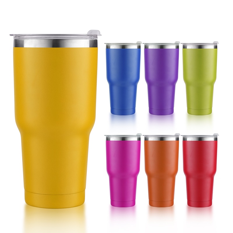 360ml Stainless steel double wall coffee tumbler A