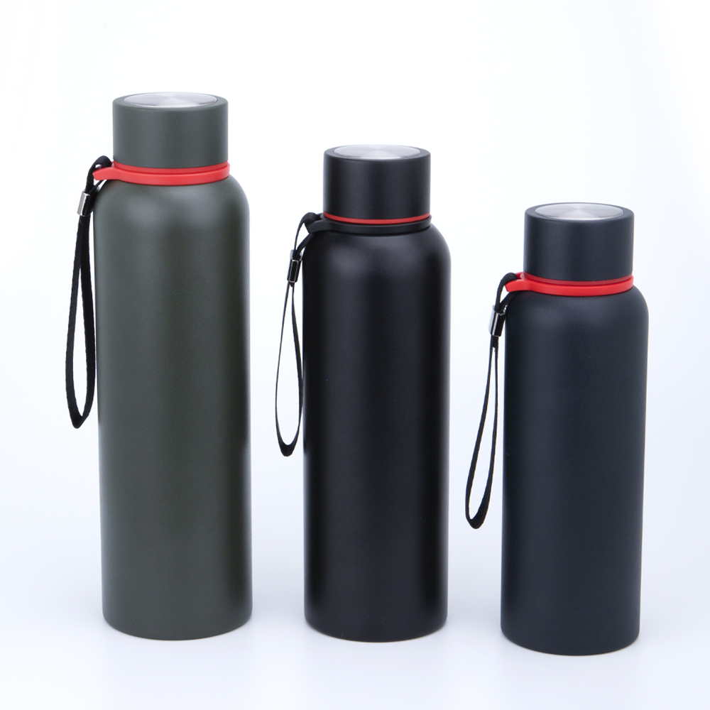 700ml Stainless steel double wall sports water bottle A