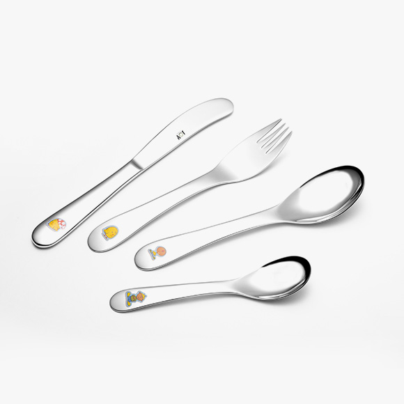 Stainless steel cutlery set for children A