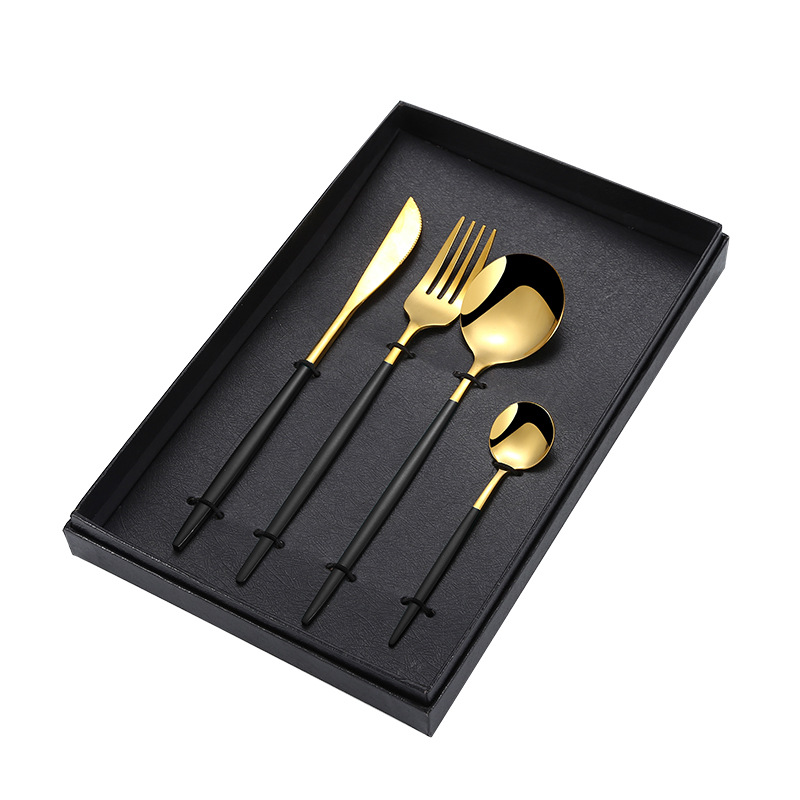 Stainless steel cutlery set with gift box C