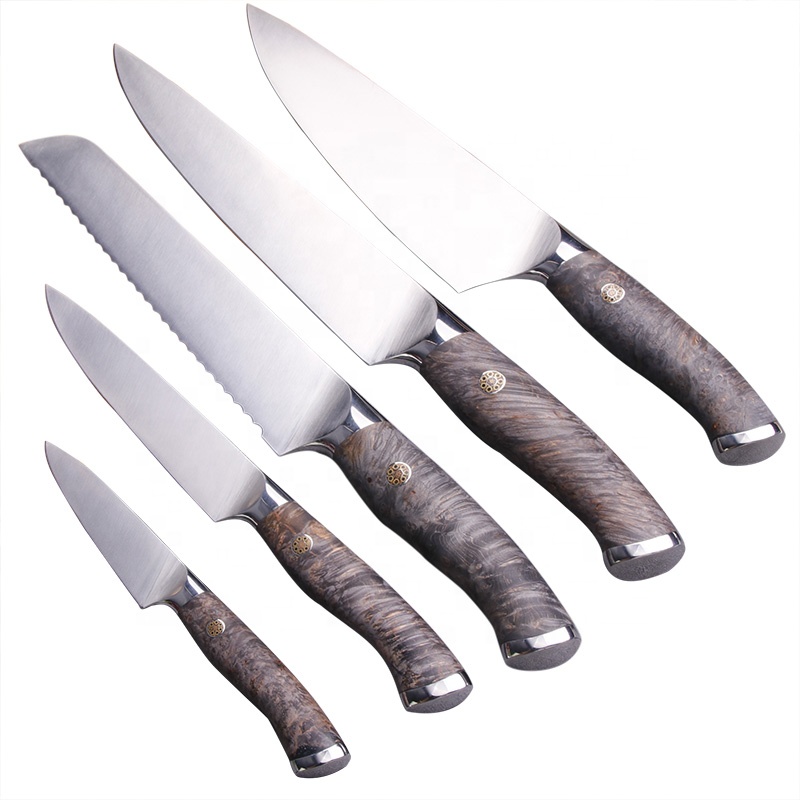 High level 5Cr15 knife set E