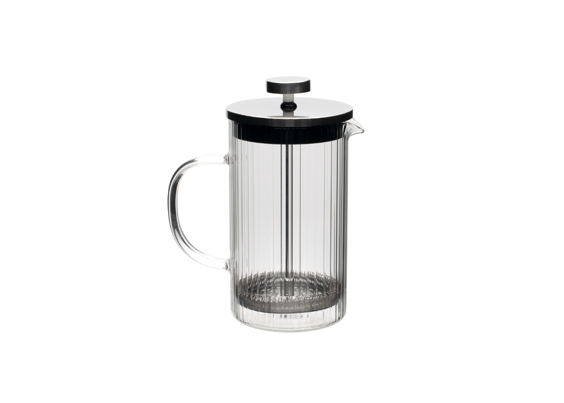 High borosilicate glass double wall coffee press A